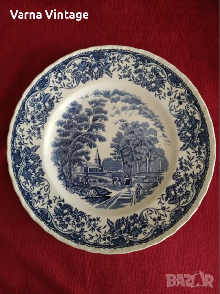 НАМАЛЕНИЕ! Колекционерска порцеланова чиния Royal Tudor Ware Англия. марк., снимка 1