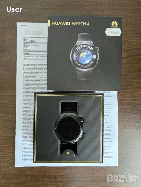 Huawei Watch 4 LTE 46mm с Гаранция, снимка 1