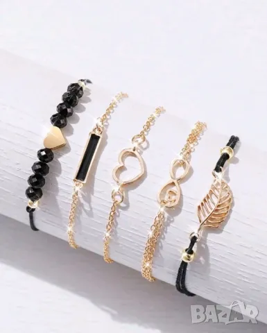 комплект часовник + гривни, снимка 6 - Дамски - 49781615