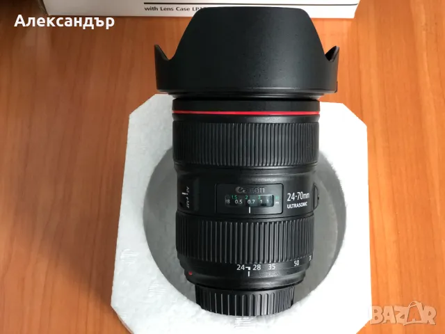 Canon EF 24-70mm f/2.8L II USM, снимка 3 - Обективи и филтри - 49181284