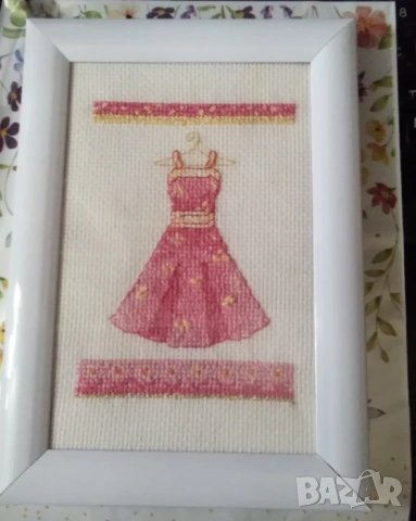 Гоблен Парти рокля  с рамка 10/15