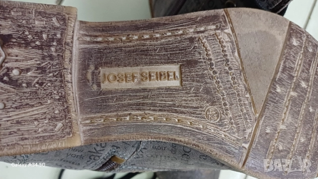 41-42 размер,боти от естествена кожа на Josef Siebel, снимка 2 - Дамски боти - 51680070