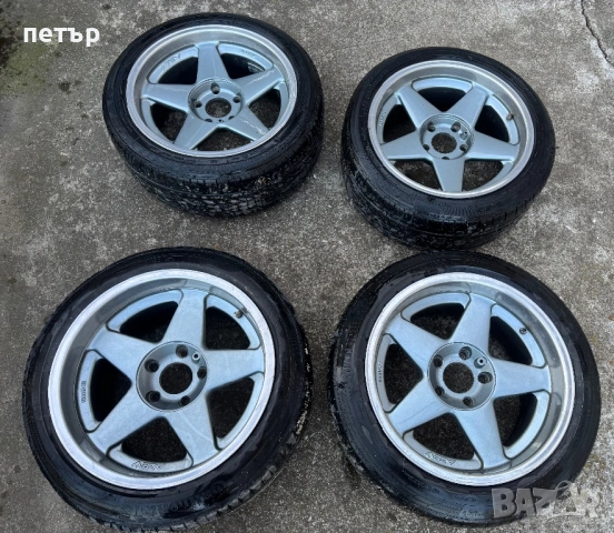 Джанти Azev A 17 спорт пакет bmw e36 e30 e34 e28 e39, снимка 2 - Гуми и джанти - 53771677
