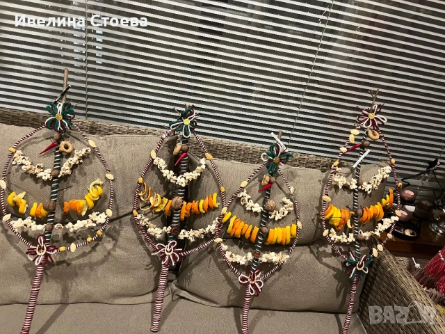 Коледни играчки и сурвачки , снимка 6 - Декорация за дома - 52865970