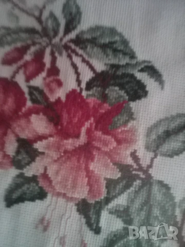 Гоблен Красиво цвете, снимка 2 - Гоблени - 50798171