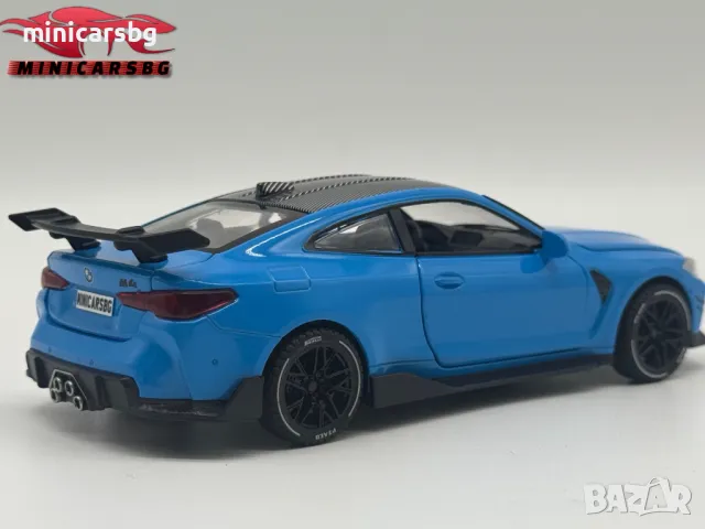 Метална количка: BMW M4, снимка 8 - Колекции - 50243107