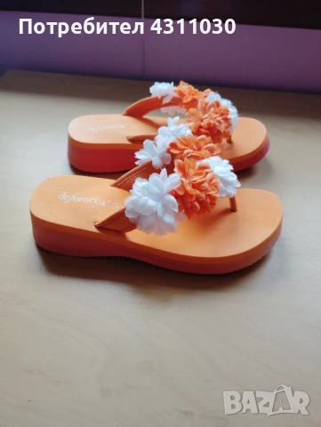 Детски чехли 34 номер defonseca, снимка 2 - Детски сандали и чехли - 53807725