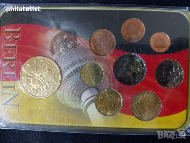 Германия 2004 - 2010 - Евро сет , 8 монети + възпоменателен медал Кулата в Берлин, снимка 3 - Нумизматика и бонистика - 45525889