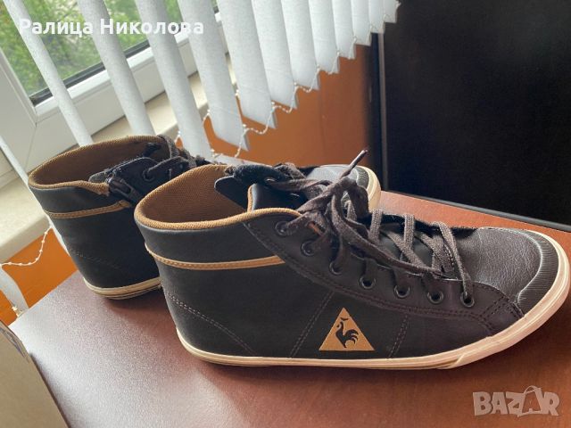 Дамски кожени кецове високи Le Coq Sportif 36 , снимка 6 - Маратонки - 45651729