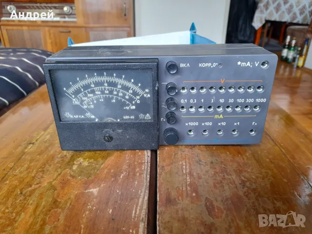 Стар мултицет Ц20-05, снимка 3 - Антикварни и старинни предмети - 49714260