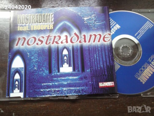 Nostradame Featuring Trooper – Nostradame cd single, снимка 1 - CD дискове - 46304850