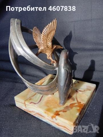 Скулптура бронз см12 , снимка 3 - Статуетки - 52545952