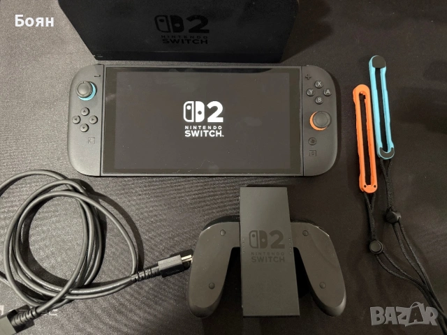 Nintendo Switch 2 – Отлично състояние, снимка 3 - Nintendo конзоли - 53750573