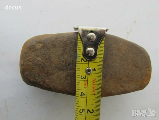 Древна средновековна желязна глава на чук, снимка 6 - Антикварни и старинни предмети - 51456517