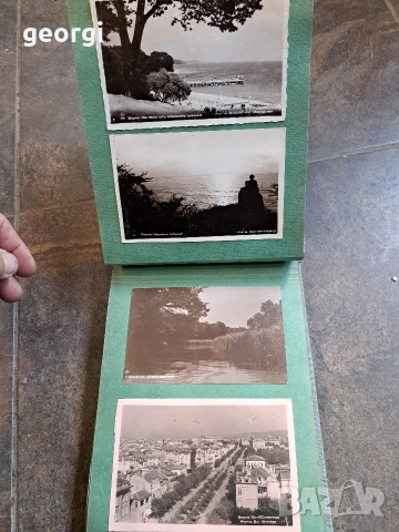албум със стари черно-бели пощенски картички от България 34/4, снимка 3 - Колекции - 54134614