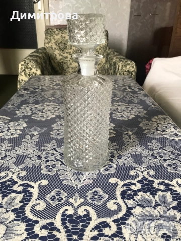 Сервиз за ракия с шише, шише /гарафа/, снимка 3 - Сервизи - 36223012