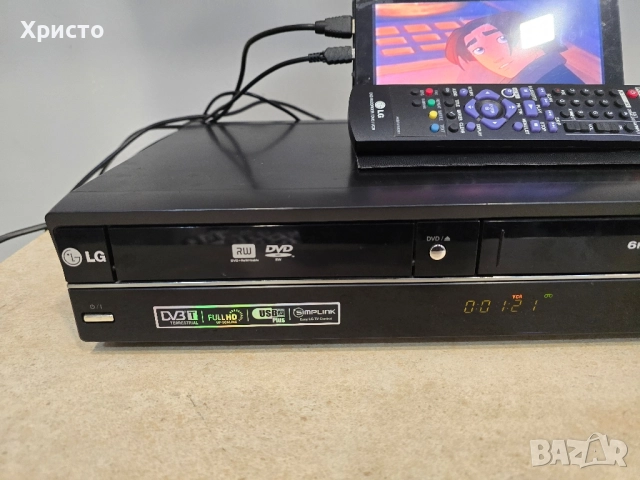 📼🎶 LG RCT699H | VHS / DVD Combi Recorder 🎶📼, снимка 2 - Плейъри, домашно кино, прожектори - 51525961