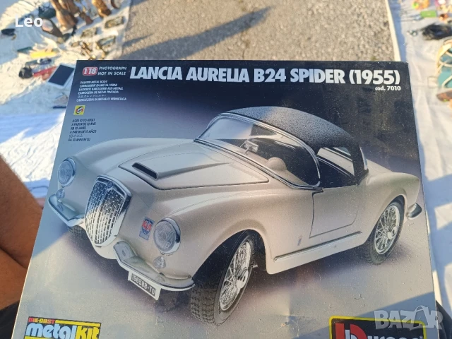 Lancia Aurelia 1:18 BBURAGO, снимка 13 - Колекции - 50928037
