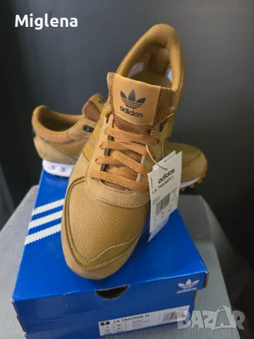 Оригинални маратонки Adidas La Trainer II Wheat White Brown  GZ4327   , снимка 1 - Маратонки - 47547547