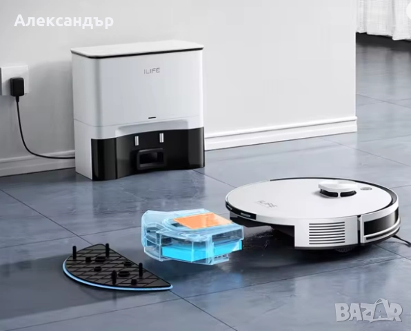 Прахосмукачка робот ILIFE A30 PRO с Mop, до 180 мин + кошче за боклук!, снимка 2 - Прахосмукачки - 52404464