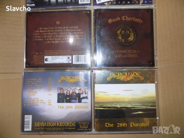 Компакт дискове на групите-Damnation-Rebel Souls/Missing Link-Lobotomized/Good Charlotte/Serenade, снимка 11 - CD дискове - 38602855