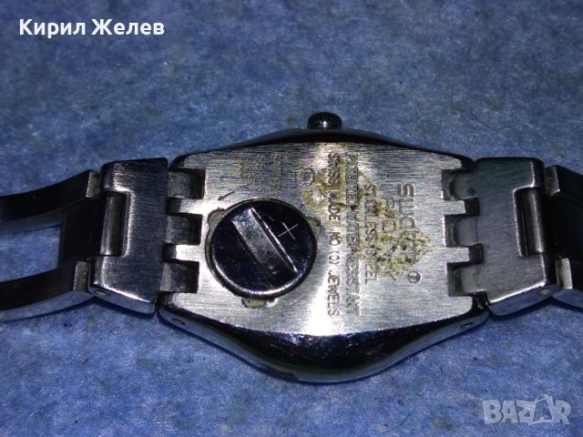 SWATCH IRONY SWISS MADE ОРИГИНАЛЕН ШВЕЙЦАРСКИ КВАРЦОВ ЧАСОВНИК с КРАСИВА ВЕРИЖКА СУОЧ 32554, снимка 18 - Дамски - 45101477