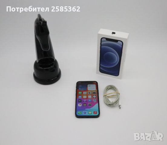 iPhone 12 mini Black 128 Gb 100% Батерия, снимка 1 - Apple iPhone - 46368794