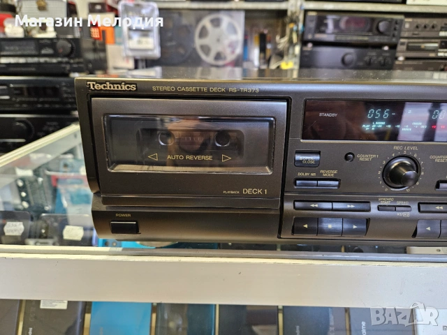 Касетен дек Technics RS-TR373  В отлично техническо и визуално състояние., снимка 3 - Декове - 53326231