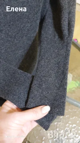 Пуловер VINCE. 30%кашмир70%вълна, 100 коприна. размер S. , снимка 4 - Блузи с дълъг ръкав и пуловери - 49274741