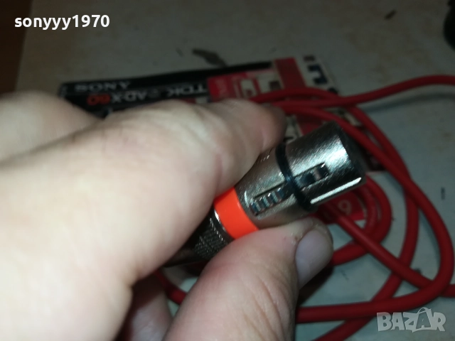 КАБЕЛ ЗА МИКРОФОН-ЧЕРВЕН ОТ ФРАНЦИЯ 1911251028, снимка 15 - Микрофони - 52463186