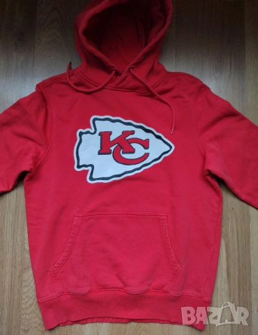 NFL Kansas City Chiefs - мъжки суичър с качулка, снимка 4 - Суичъри - 53432898