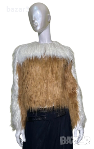 Elisabetta Franchi яке от изкуствен косъм