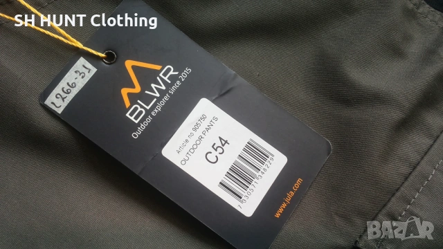 BLWR OUTDOOR Trouser размер 54 / XL панталон със здрава материя - 2303, снимка 9 - Екипировка - 53727979