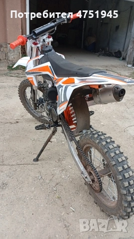 Крос мини TELSTAR 125кб , снимка 4 - Мотоциклети и мототехника - 53907287