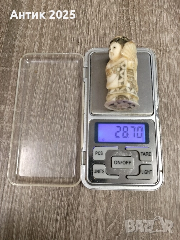 Нецке Япония оригинал, Кост., снимка 3 - Колекции - 52687374