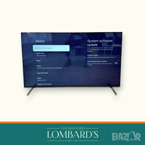 Телевизор Sony Bravia XR-55A83J, N: 531147, снимка 2 - Телевизори - 53998232
