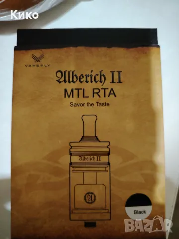 Продавам изпаеителVapefly Alberich II MTL RTA, снимка 1