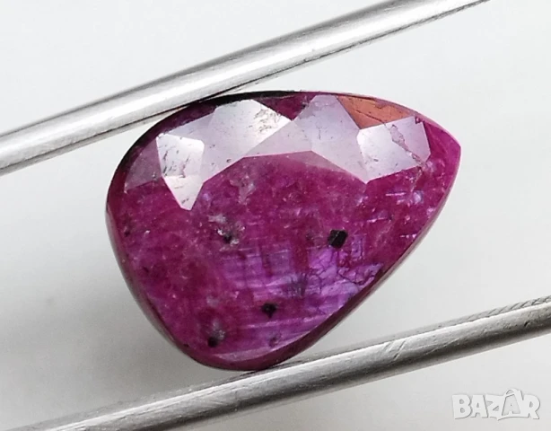 Рядък ненагряван рубин в голям размер 6.86кт.! Сертифициран! Нов!, снимка 3 - Други - 50540622