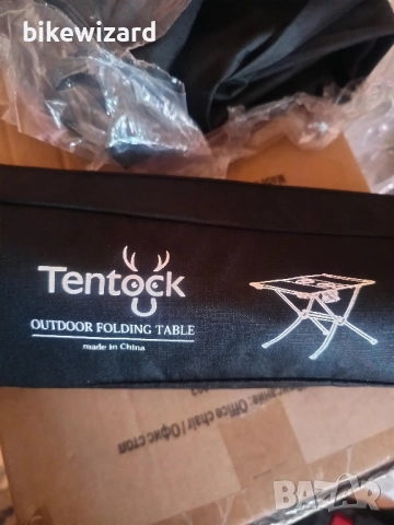 Ултралека сгъваема къмпинг маса мрежеста 59.9D x 38.9W x 39.9H СМ. НОВА, снимка 5 - Къмпинг мебели - 52842430