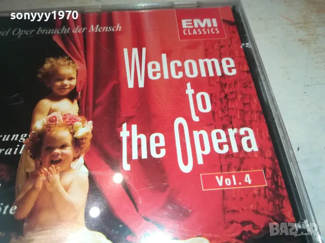 WELCOME TO THE OPERA CD-MADE IN HOLLAND 0111241605, снимка 3 - CD дискове - 47803489