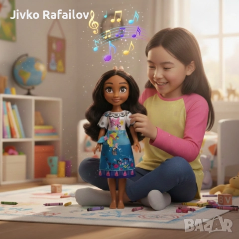 Кукла Magic Girl с очила и музика – Идеален Коледен подарък за малките модни любители, снимка 6 - Кукли - 52906667
