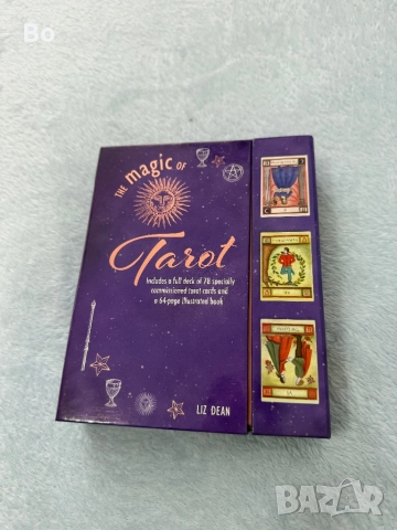 The Magic Tarot, Liz Dean, снимка 2 - Езотерика - 51678997