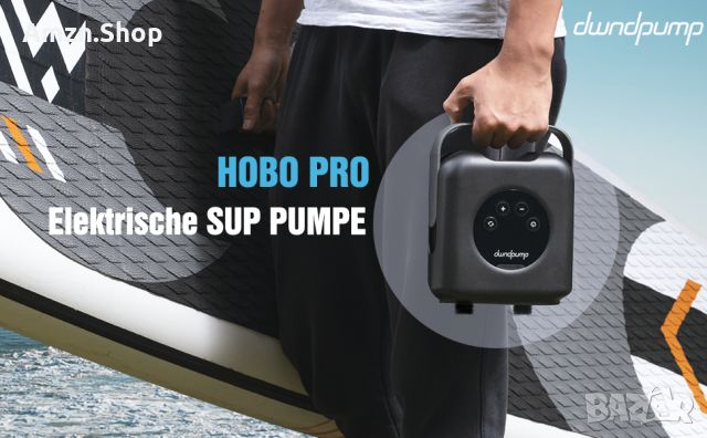 Електрическа SUP помпа Hobo Pro акумулаторна 20 PSI 4000 mAh и 12 V връзка за кола  , снимка 9 - Водни спортове - 46501628