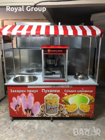 Колички за царевица на пара и кочан, снимка 14 - Колички за царевица - 54035162