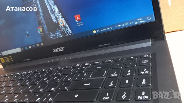 Acer Aspire 3 (A315-34) - 280лв., снимка 4 - Лаптопи за дома - 52841139