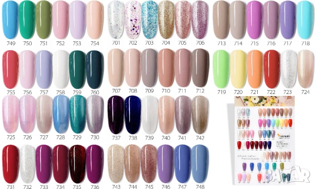 Venalisa VIP1 UV LED гел лак, снимка 14 - Продукти за маникюр - 22081982