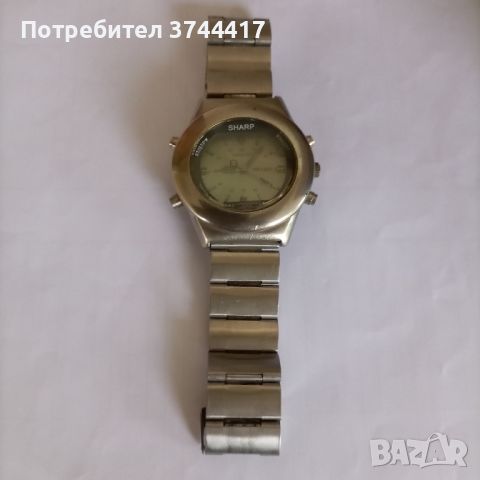 Оригинален ретро часовник SHARP QUARTZ ALARM , снимка 1 - Мъжки - 45811282