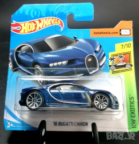 Bugatti Chiron, Hot Wheels, снимка 4 - Колекции - 45570620
