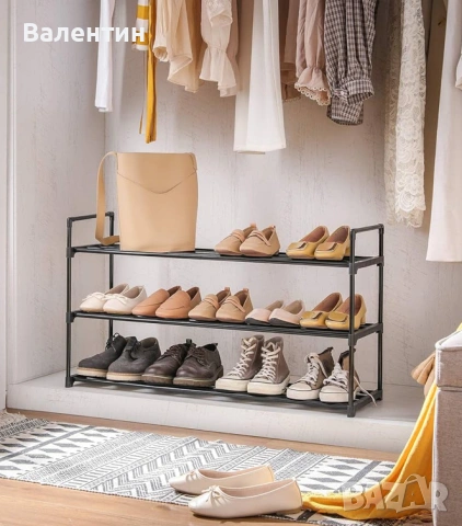 Комплект от 2 органайзера за обувки Songmics, снимка 2 - Други стоки за дома - 53177506