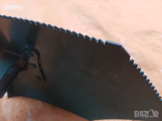 Сгъваема лопата мотика с трион, снимка 3 - Екипировка - 53386661